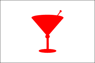 Cocktail Time Flag