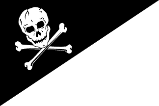 Jolly Roger Outdoor Pennant