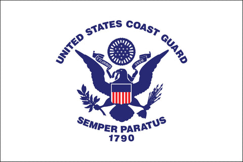 Coast Guard Retired Flag