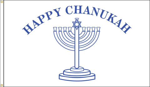 Happy Chaunakah Flag