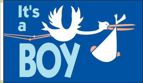 It's a Boy Flag