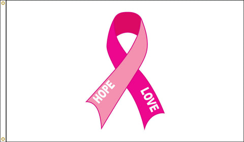 Pink Ribbon Flag